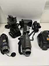 Digital Camera Lot of 7 Sony, Hitachi, JVC, - Untested