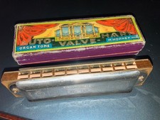 Vintage M. Hohner Auto-Valve-Harp Harmonica w/ Original Box