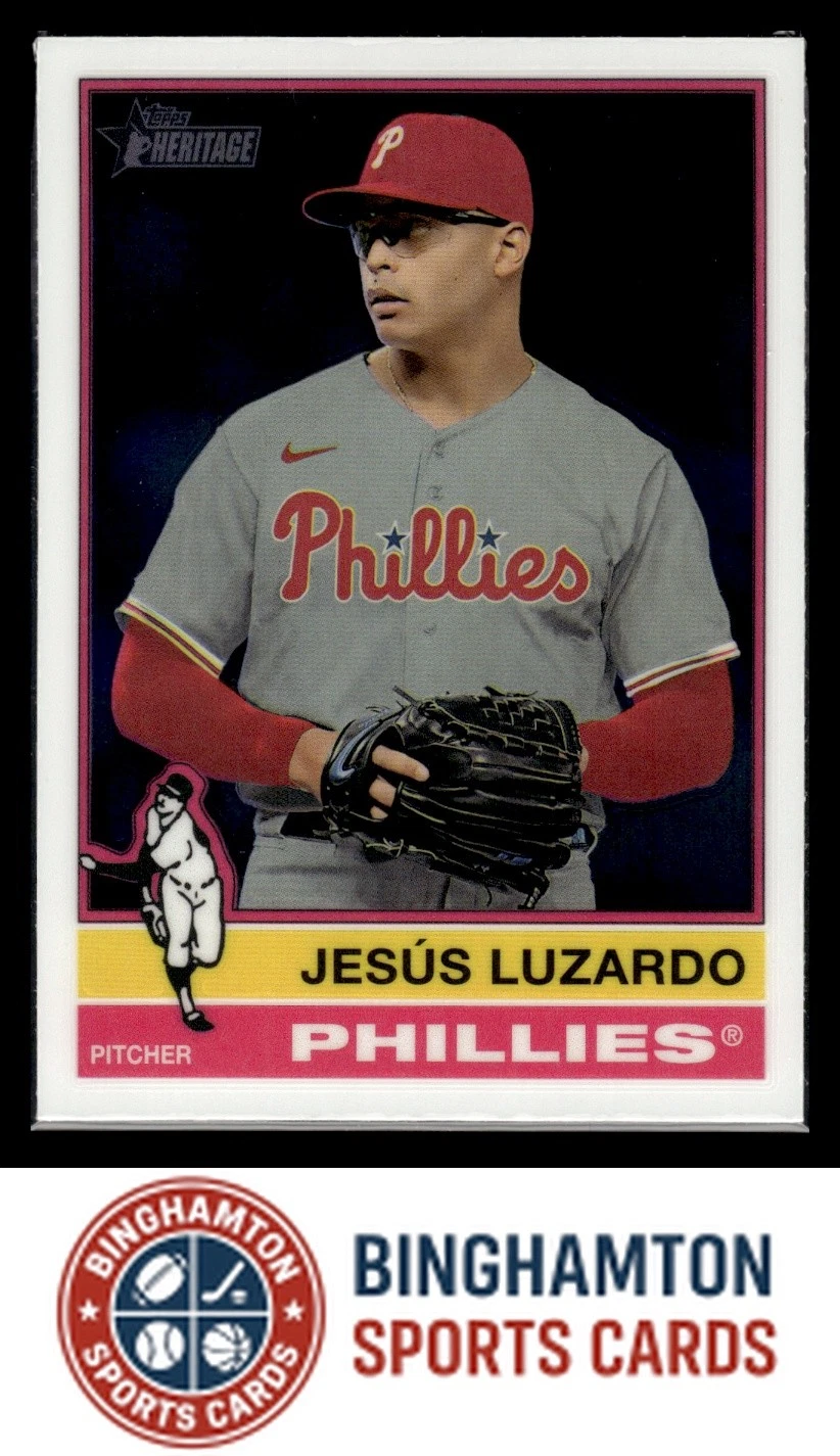 2025 Topps Heritage #478 Jesús Luzardo Chrome SP