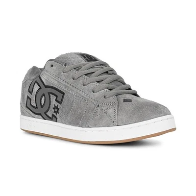 DC Shoes Chaussures De Skate SE - Gris/Gris, Suède, Large, Homme - Photo 1/4