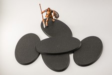 Socles ovales x5 90x52mm compatibles Warhammer 40000 40k Age of sigmar AOS LVM