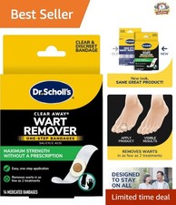 Dr. Scholl's Maximum Strength One-Step Wart Removers - 14 ct for Fast Relief