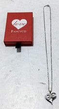 FANCYCD FOREVER CONNECTED Mother  Son Necklace Heart Pendant Gift for Mom