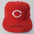 Johnny Bench Autographed Cincinnati Reds New Era 7 Cap JSA CK72046
