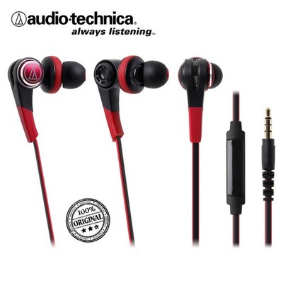 Audio Technica ATH-CKS770iS Rot Kopfhörer In-Ear Headphone Earphone viel Zubehör