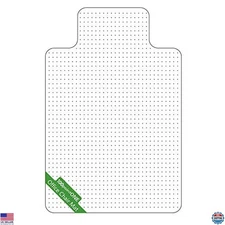 Premium Clear Thick Office Chair Mat - Durable Floor Protector for Carpet &