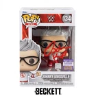 JOHNNY KNOXVILLE WWE 134 SIGNED FUNKO POP AUTOGRAPH MOVIE BECKETT COA