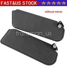 For 1993-2002 Firebird Camaro Sun Visor Set With Brackets Wo Mirror 1 Pair Us For 1993-2002 Firebird Camaro Sun Visor Set With Brackets Wo Mirror 1 Pair Us