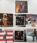 Bruce Springsteen 45 RPM Record Lot 7x Picture Sleeve Goin Down Fire Born USA