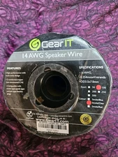 GearIT Pro Series 14 AWG Gauge Speaker Wire Cable 100 Feet /30.48 Meters NEW 