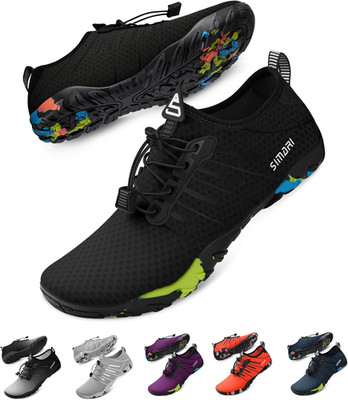 SIMARI Water Shoes for Women Men - Barefoot Quick-Dry Aqua Socks | Lightweight S