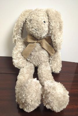 Jellycat Bunny Plush Beige Tan Rabbit Stuffed Animal Long Legs Floppy Ears 16 