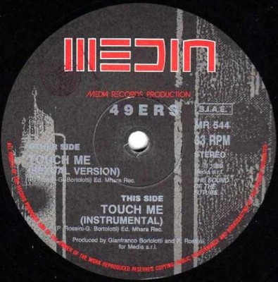 49ers - Touch Me (12'') (Very Good Plus (VG+)) - 4178546856