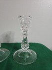 Longchamp Cristal D'Arques 24% Lead Crystal Taper Candlesticks Holder Set of 2 — photo 3