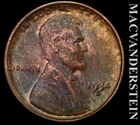 1934-D Lincoln Wheat Cent - Brilliant Uncirculated  Lustrous  Nice Color  #L4671