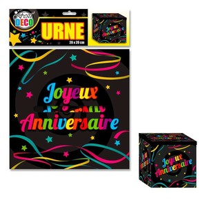 Urne Joyeux Anniversaire Ebay