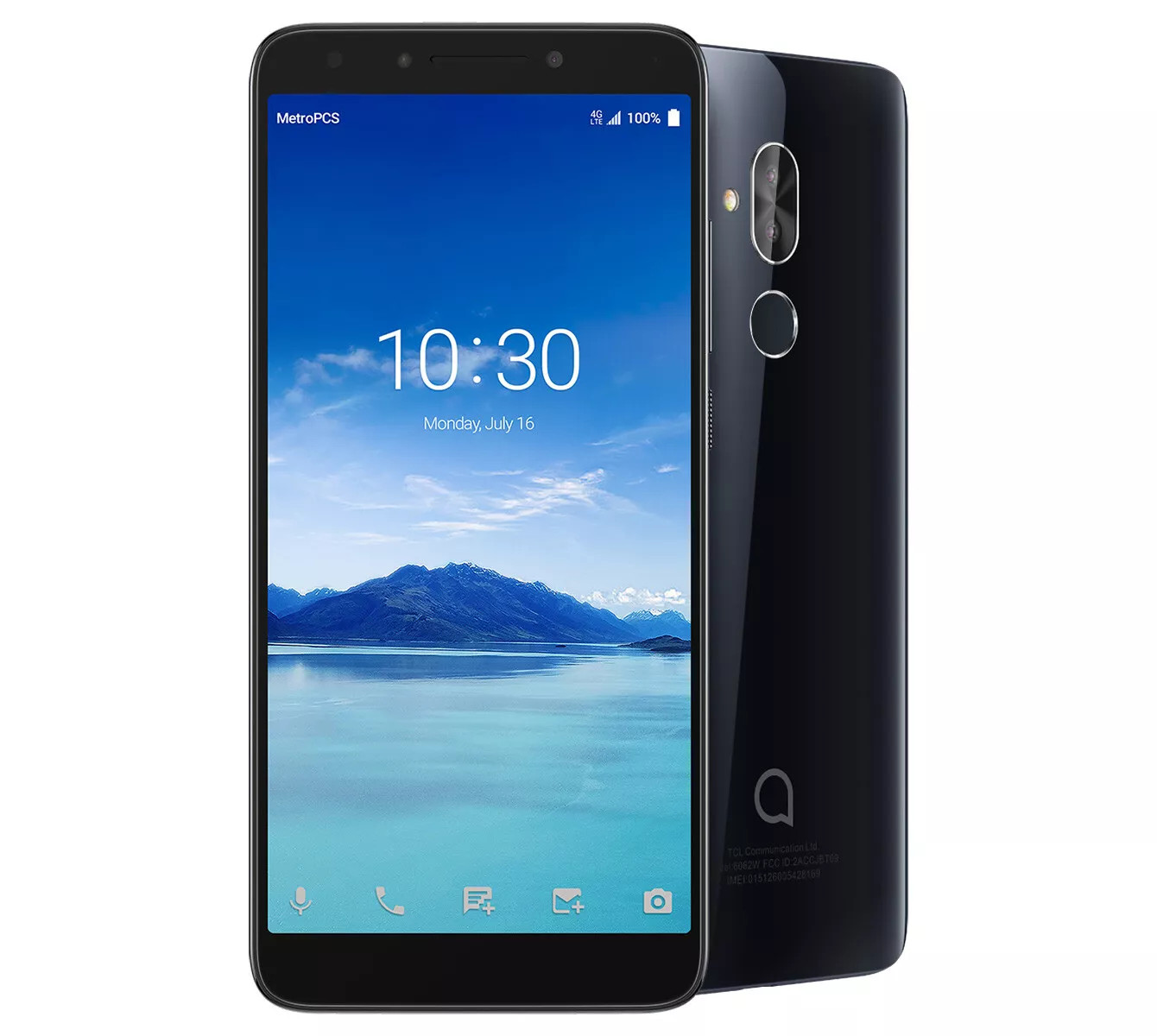 Alcatel 7 6062W 32GB Black 6" HD Smartphone 12MP Camera (MetroPCS Unlocked)