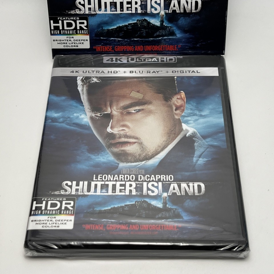 Shutter Island (2010) 4K UltraHD Bluray 2Disc US Release w/RARE