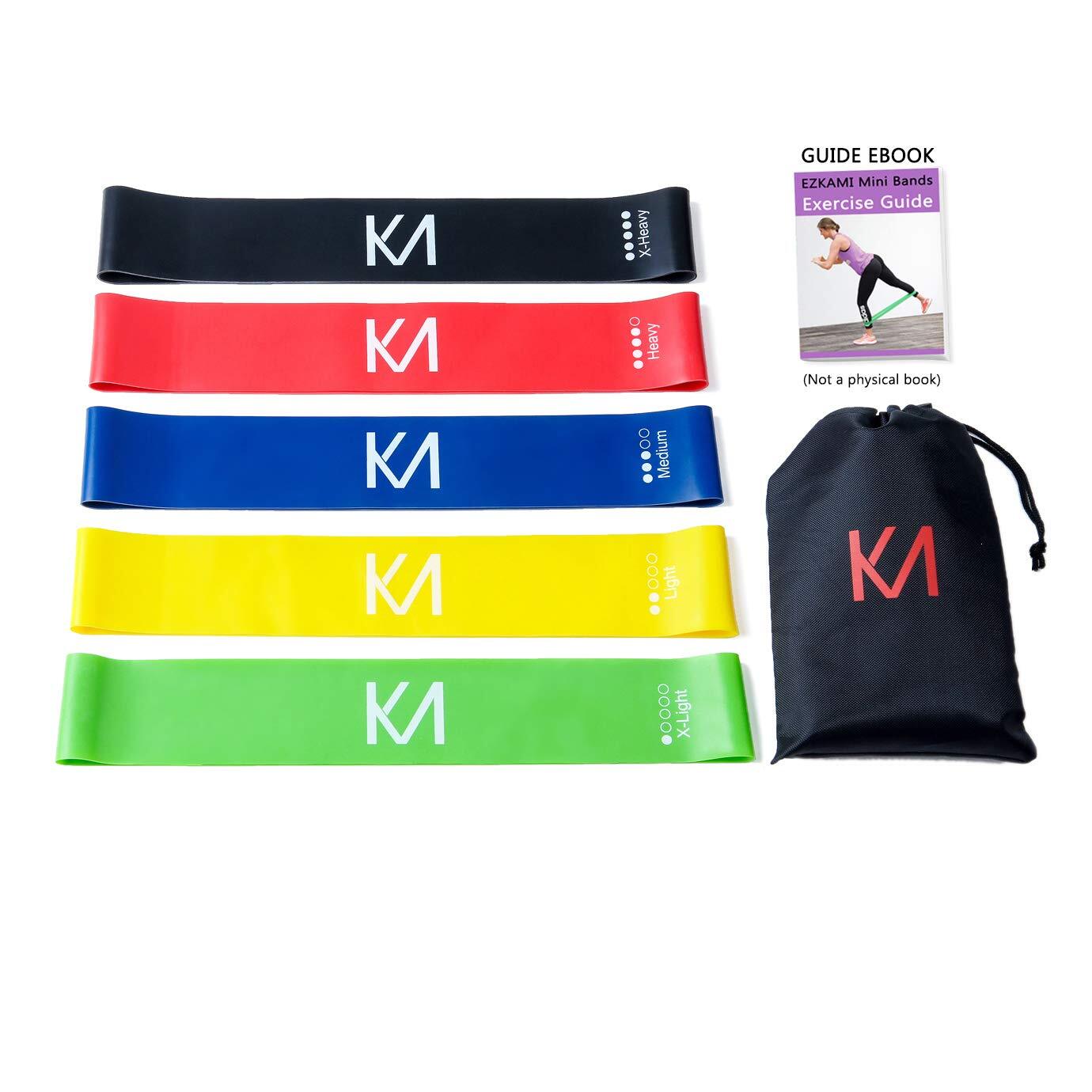 Resistance Bands, Exercise Bands for Booty, Crossfit, Stretching, Strength Tr...