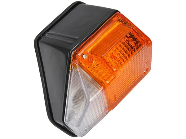 Toyota Land Cruiser 70 Series Right & Left Orange Clear Corner Blinker Light Set - Image 3 of 4