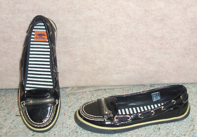 rocket dog black flats