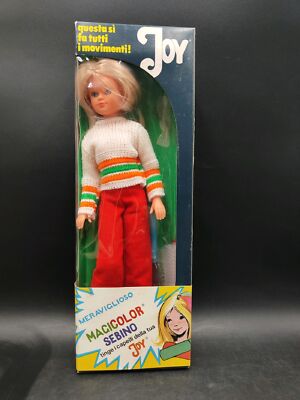 JOY SEBINO VINTAGE PUPPE DOLL MAGIC COLOR TINGE HAIR Dress Golf