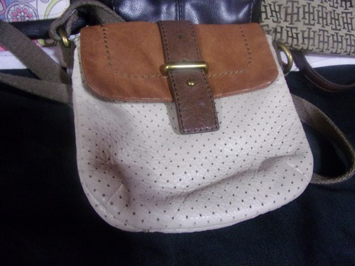 Lot Of 4Designer Name Brand Crossbody bags-Fossil,Guess,Nicole,Tommy Hilfiger - Picture 7 of 20