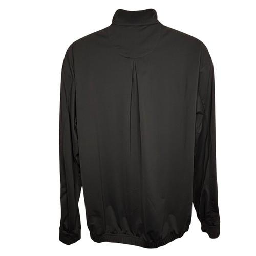 Nike Golf Mens Medium M Dri-Fit Black 1/4 Zip Pullover Long Sleeve Jacket - Picture 12 of 24