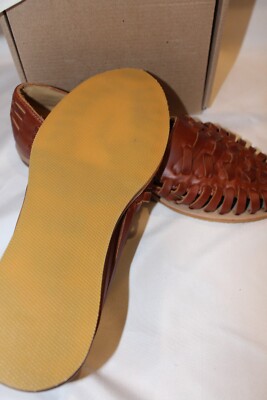 Nisolo Leather Sandal Huarache Men\'s size US 13 BRANDY NEW in Box MSRP $150 s-l400.jpg main image 4
