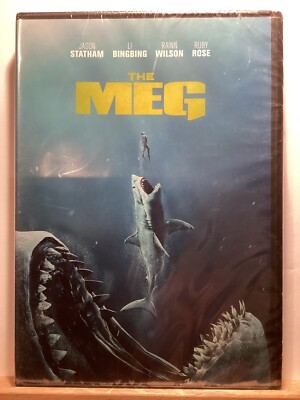 The Meg (DVD, 2018) Jason Statham - Ruby Rose
