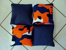 Quality Cornhole Bags corn hole Limited Edition Camouflage Camo/Navy Set of 8