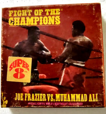 Joe Frazier vs. Muhammad Ali Fight Of The Champions Super 8mm Color Movie in Box