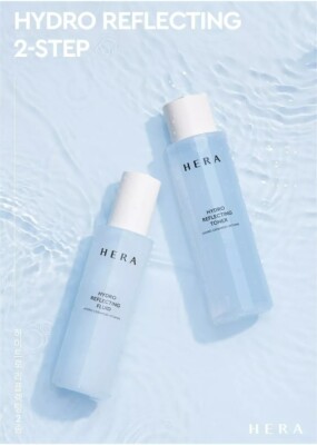 HERA HYDRO REFLECTING TONER & FLUID セット HERA Hydro Reflecting Moisture Skin Care Duo Set, Hydrating Toner
