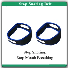 2 Pack Anti Snore Chin Strap Stop Snoring Belt Sleep Apnea Support Solution