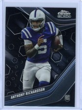2023 Topps Composite Chrome Black RC #122 ANTHONY RICHARDSON Colts