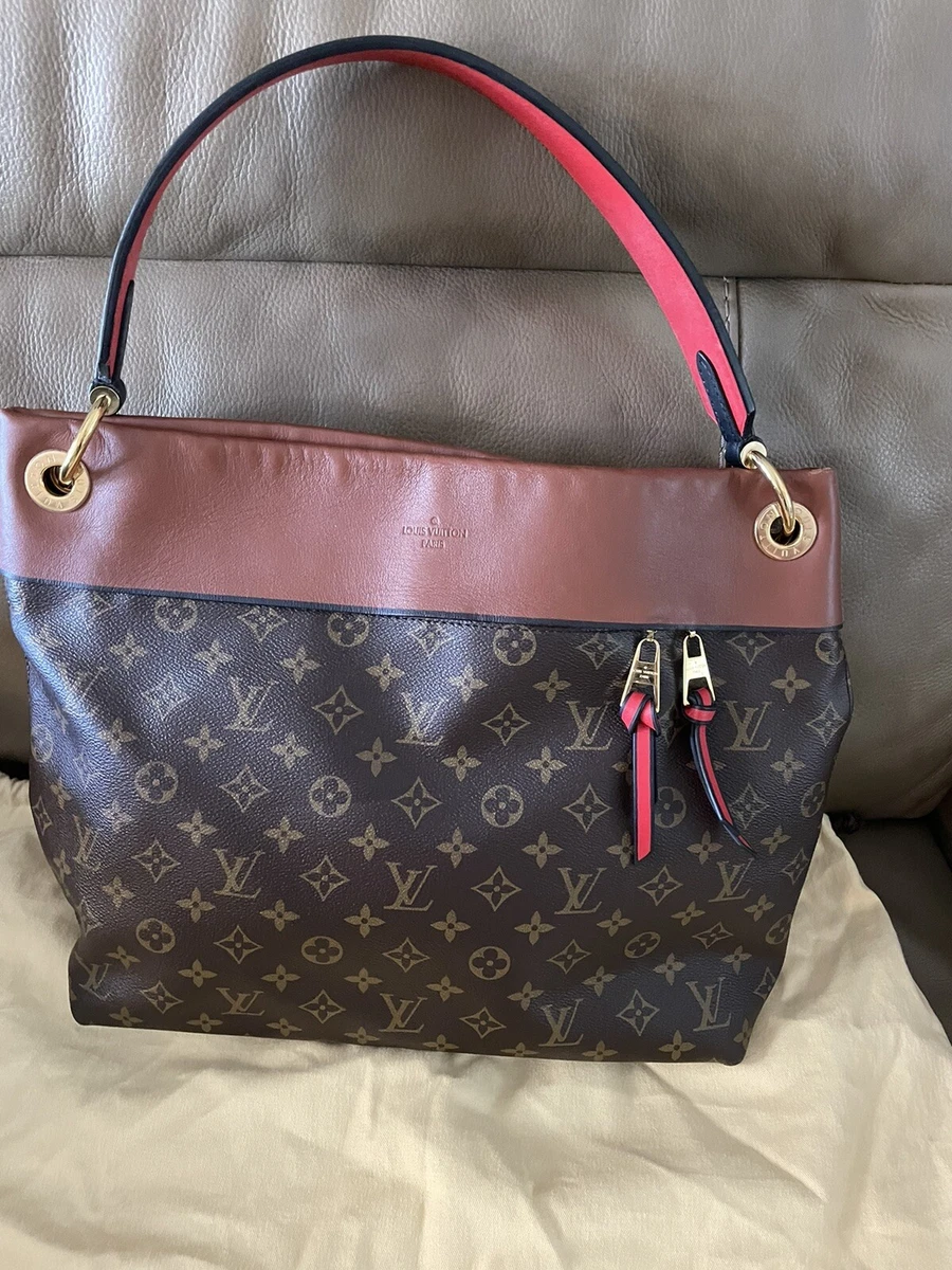 Louis Vuitton Tuileries Hobo Monogram Canvas with Leather With Receipt