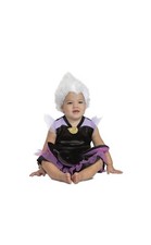 Ursula Little Mermaid Infant Disney Costume Size 1 12-18 M