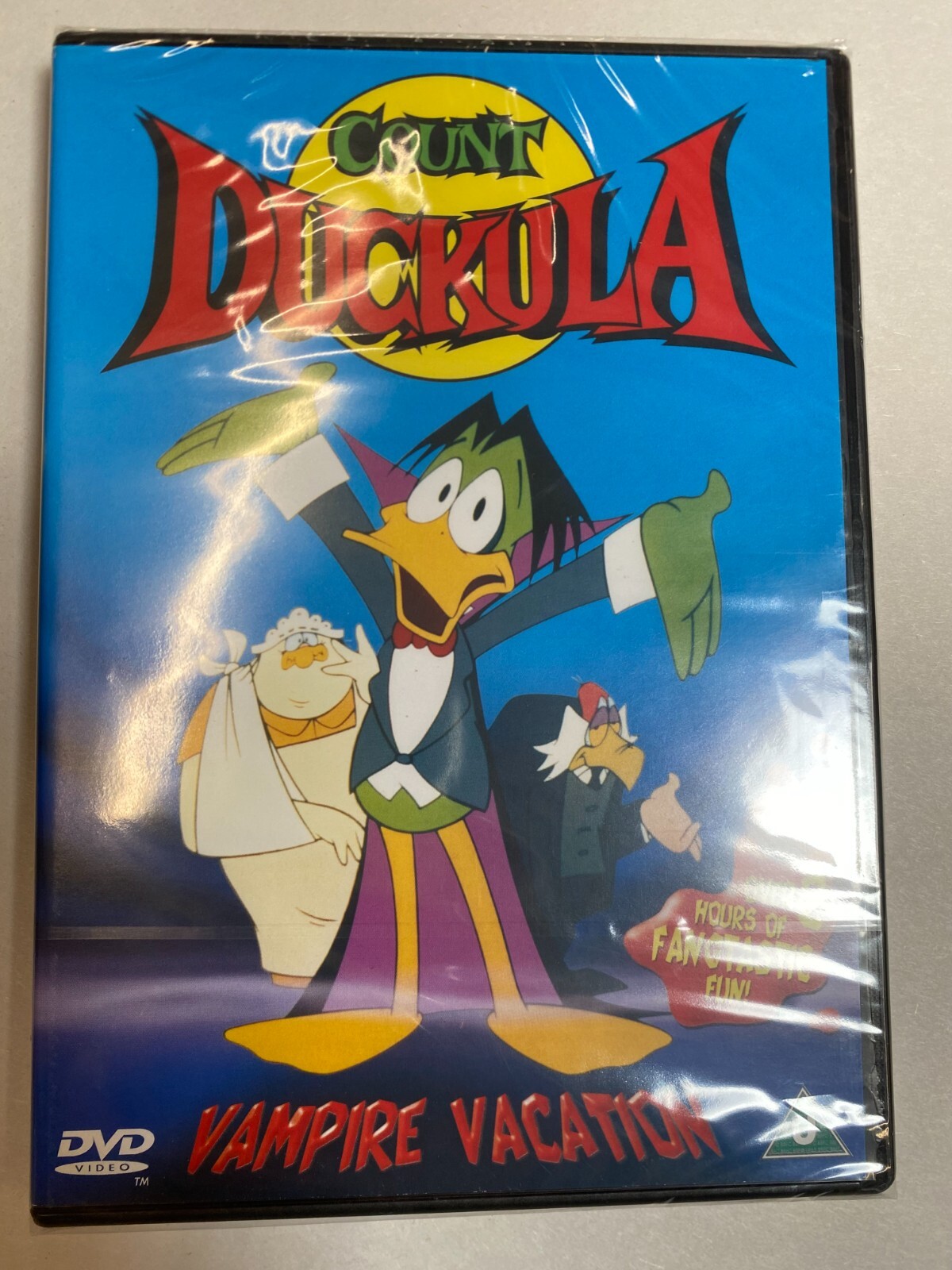 Count Duckula  Vampire Vacation - DVD UK Release Factory Sealed!