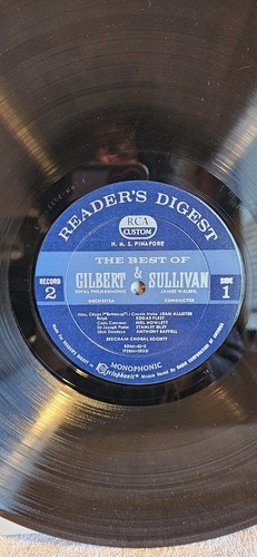 BEST OF GILBERT & SULLIVAN READERS DIGEST VINYL 3 LP BOX SET W/ BOOKLET RD42-M - Picture 16 of 24
