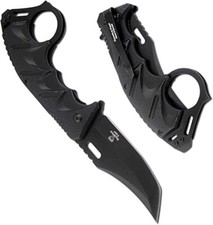 Cuchillo Plegable Táctico 9" Tanto Karambit Asistido por Resorte