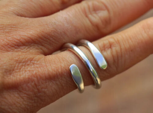 Knuckle Ring Solid 925 Sterling Silver Band Ring Handmade Ring All Size - Picture 1 of 4