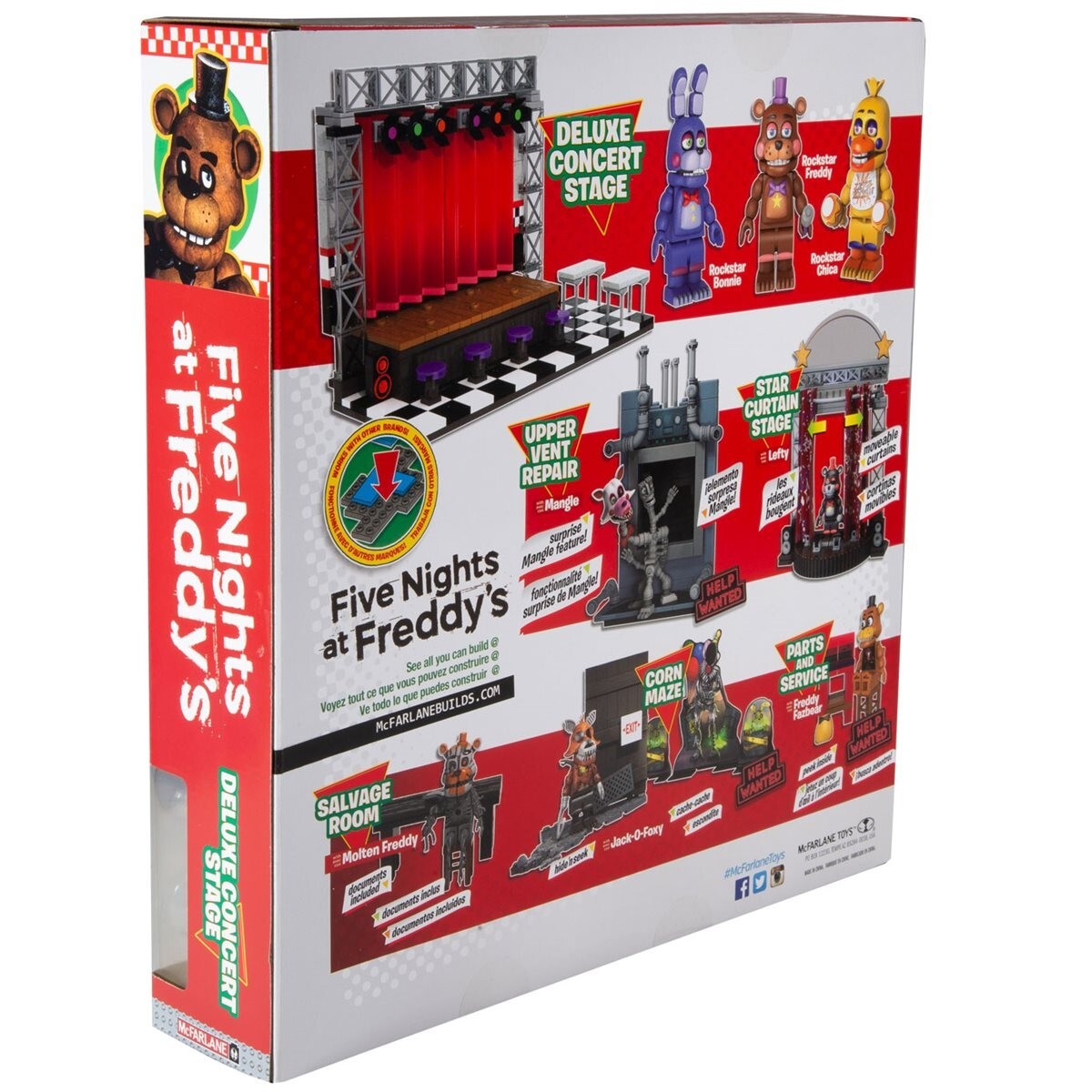 1/5 夜グッズ FNAF Five Nights at Freddy's DELUXE CONCERT STAGE
