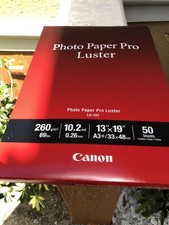canon pro luster paper 13x19