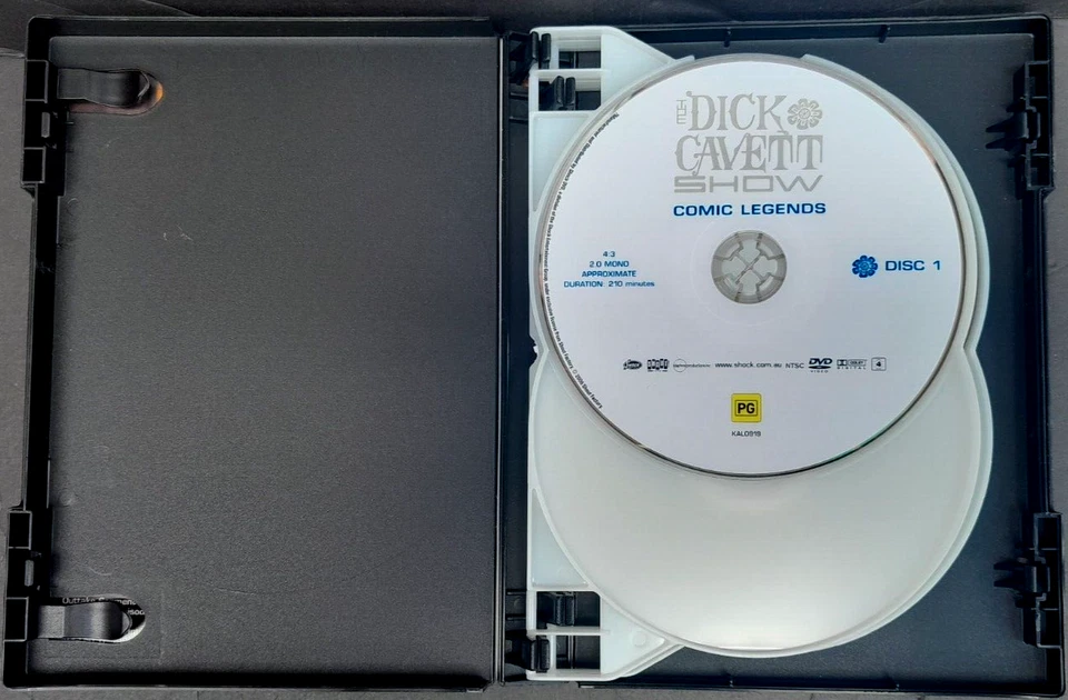 THE DICK CAVETT SHOW: COMIC LEGENDS / FOUR DISC DVD BOX SET -VERY GOOD CONDITION - Image 4 of 4