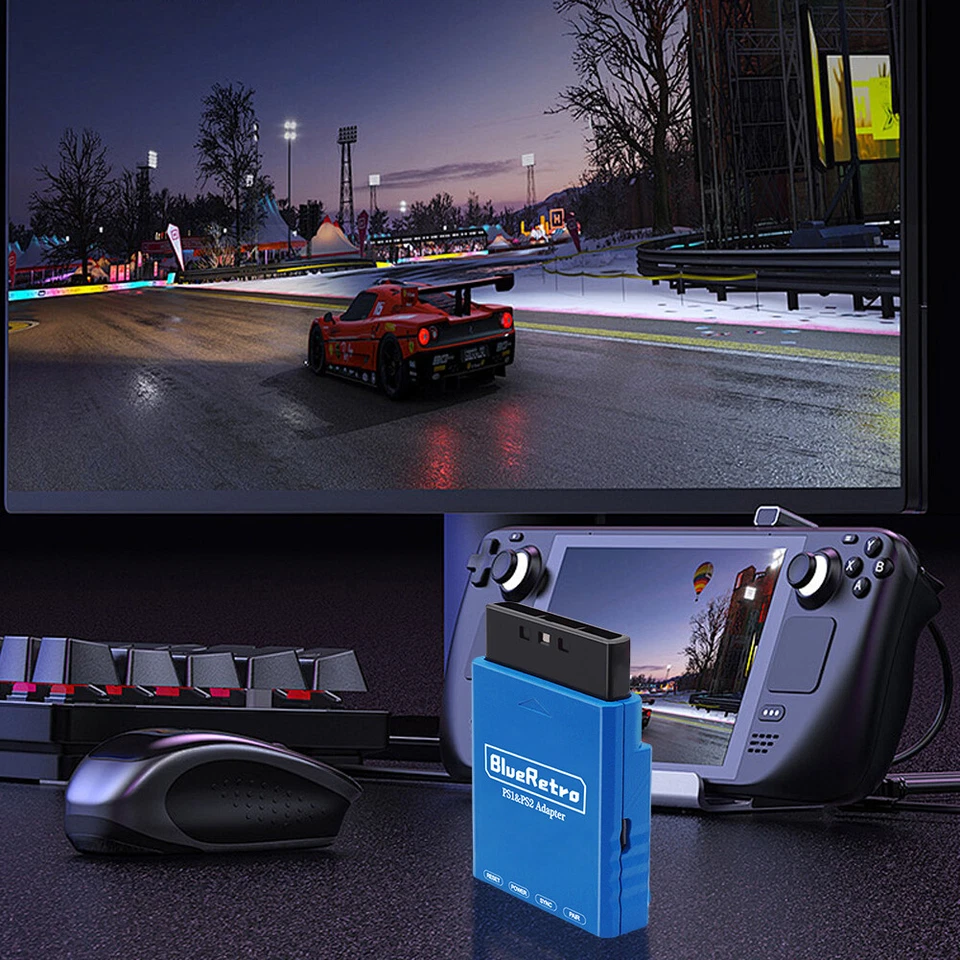 Wireless Game Controller Converter Joystick Adapter for PS2/PS1 Game Console - Image 4 of 4