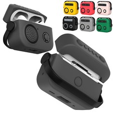 For Apple AirPods 4th 3rd 2nd Gen/Pro 3 Shockproof Silicone Charging 3D Case