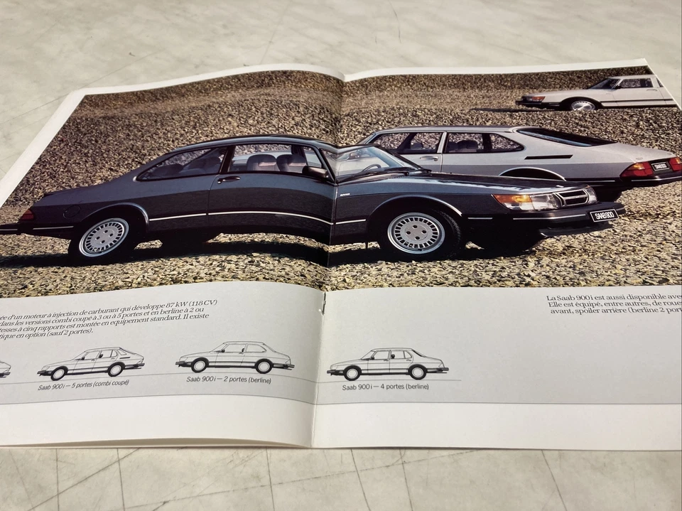Saab 900i 1984 Catalog Brochure Advertisement Automobile - Image 3 of 4