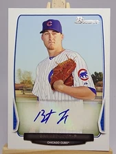 Barret Loux 2013 Bowman Prospect Autograph BPA-BL Auto Cubs