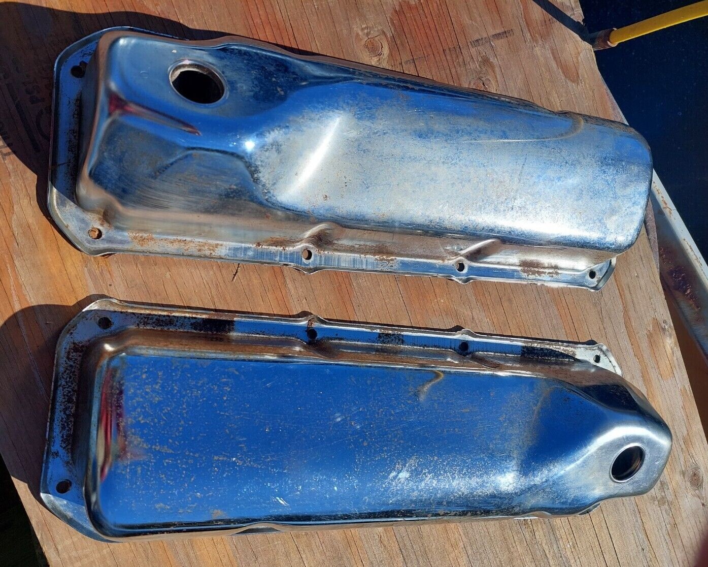Chrome Valve covers 351400 c.i. Ford pair eBay