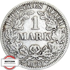 J  9 1 Mark KAISERREICH von 1880 G in SS  1135192